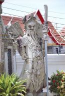 Guard, Marble Temple, Bangkok